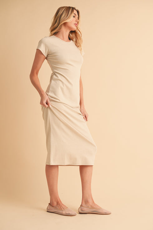 CHELS SLIM MIDI DRESS